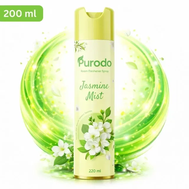 प्यूरोडो एयर फ्रेशनर स्प्रे 220 ml जैस्मिन मिस्ट
