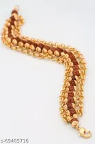 Rudraksh Mala with Rudraksha Bracelet & Om Kada 