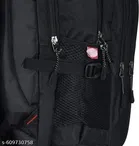 Polyester Backpack for Men & Women, Black