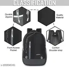 Polyester Backpack for Men & Women, Black
