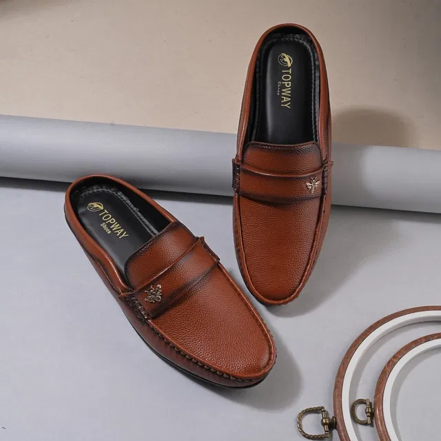 Loafers for Men (Tan, 9)