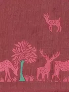 शारदा क्रिएशन खादी प्रिंटेड साड़ी 