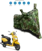 Waterproof & UV Protection Polyester Full Body Cover for Motocorp Electric Scooter 