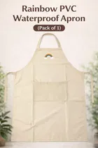 Rainbow PVC Waterproof Apron 