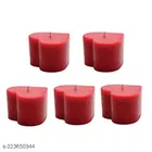 Heart Shaped Candles 