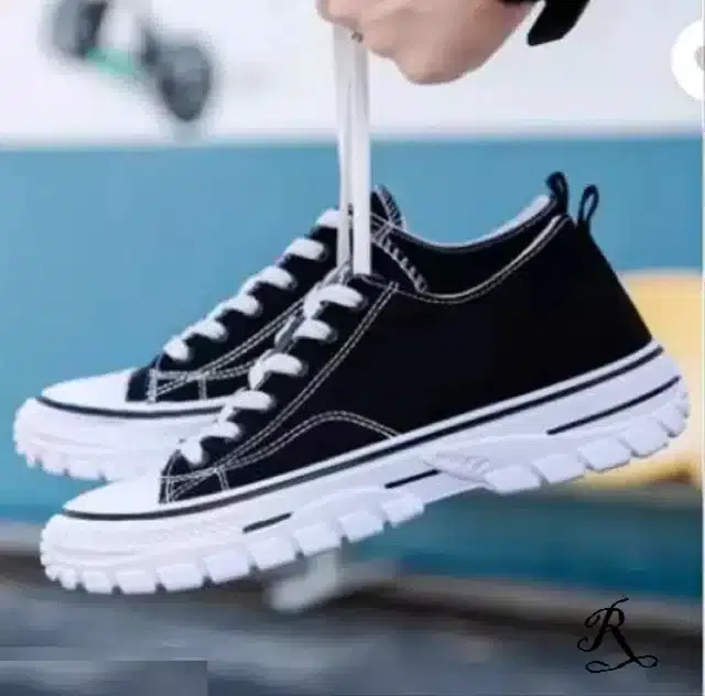Casual Shoes for Men (Black, 10)