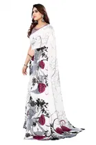 Georgette Printed Saree for Women 