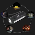 LED TORCH 12W Laser + 7 SMD COB, 1200mAh Battery Torch 