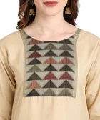 Women Cotton Blend Printed Kurta 