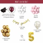 5th Happy Birthday Balloon Decoration Kit, Multicolor, Pack Of 63