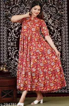 Rayon Dress for Women 