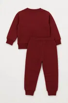 Cotton Blend Printed Clothings Set for Girls,  