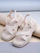 Shoetopia Cream Comfort Pumps 9.5-10 Years