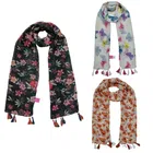 Chiffon Printed Scarves for Women & Girls 