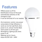 Rechargeable Emergency Led Bulb, White, 