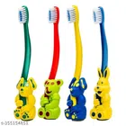 Toothbrush for Kids (Muticolor, Pack of 4)
