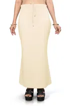 Lycra Solid Saree Petticoat for Women 