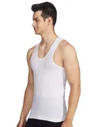 Rupa Cotton Solid Vest for Men, Pack of 2 