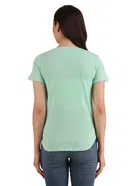 Round Neck Printed T-Shirt for Women 