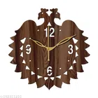 Wooden Wall Clock (Brown)