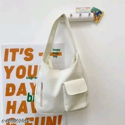 White Crossbody Bags & Sling Bags for Women (White, 1 Pc)