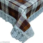 KANUSHI Industries® 100% Waterproof & Dustproof Plastic Center Table Cover For 4 seater