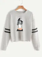 Printed Full Sleeve T-shirt for Women 