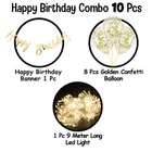 Happy Birthday Decoration Kit with Banner 