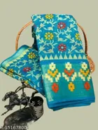 Cotton Printed Saree for Women 