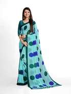 Georgette Printed Saree for Women 