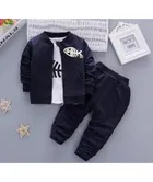 Hosiery Printed Clothing Set for Kids 