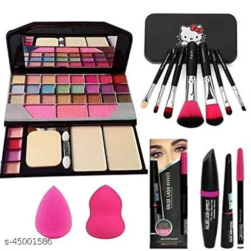 Face Makeup Combo, Multicolor, Set of 1