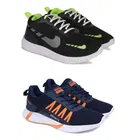 Sports Shoes for Men, Multicolor, Pack of 2 
