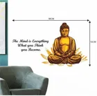 AVV Budha Quotes Wall Stickers 90x55cm