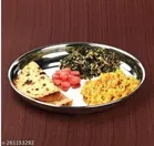 Stainless Steel Dinner Full Plates 