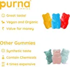 Purna Gummies Men & Women's Immunity Multivitamin Mango Gummies - Vitamins A, C, D, E, B12 