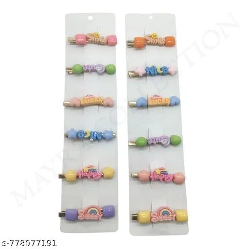 Hair Pins for Women, Pack of 12 (Multicolor)