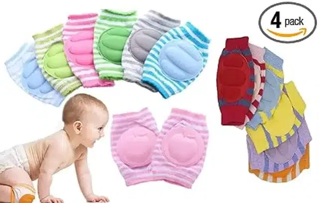 Knee & Elbow Protector for Kids (Assorted, Set of 4)