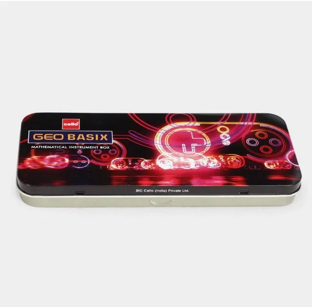 CELLO Metal Geometry Box (Pack of 1)