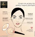 Face Highlighter, Multicolor, Pack of 2