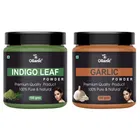 Natural Indigo Leaf & Garlic Powder for Skin & Hair 