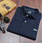Polo Neck Solid T-Shirt for Men 
