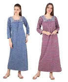 Woolen Hosiery Nighty for Women 