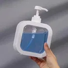 Plastic Refillable Liquid Soap Dispenser for Bathroom 