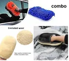 Fiber Cleaning Glove Scrubbers for Car 