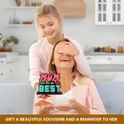 Khatu Crafts Mom You are the Best 7x7x2inch