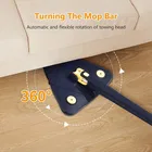 360° Rotatable Adjustable Triangle Cleaning with Stainless Steel Long Handle Push-Pull Squeezing Cleaning Mop Dry & Wet Floor Windows Ceiling