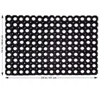 Status Rubber Door Mat Black 