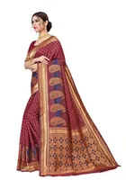 Jacquard Embellished Saree for Women 
