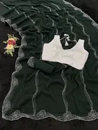 Art Silk Solid Saree for Women 